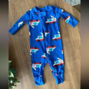 Hanna Andersson Firetruck Onsie